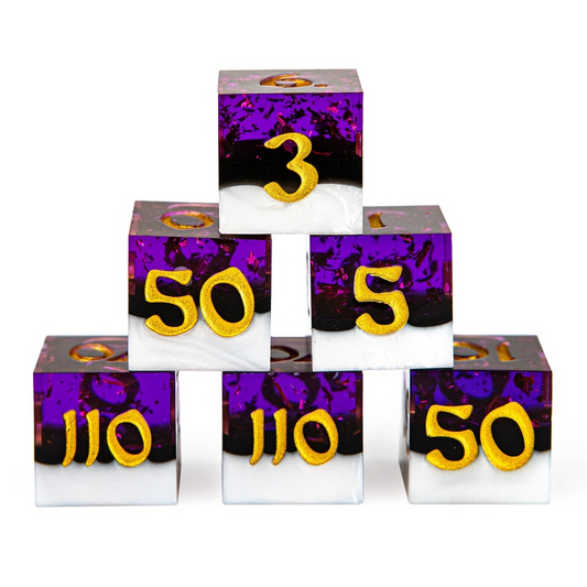 TCG DAMAGE COUNTER DICE SET