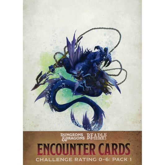 BEADLE & GRIMM ENCOUNTER CARDS 0-6 SET 1