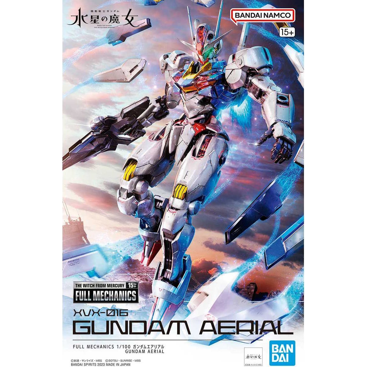 #03 GUNDAM AERIAL "THE WITCH FROM MERCURY", BANDAI SPIRITS HOBBY FULL MECHANICS 1/100