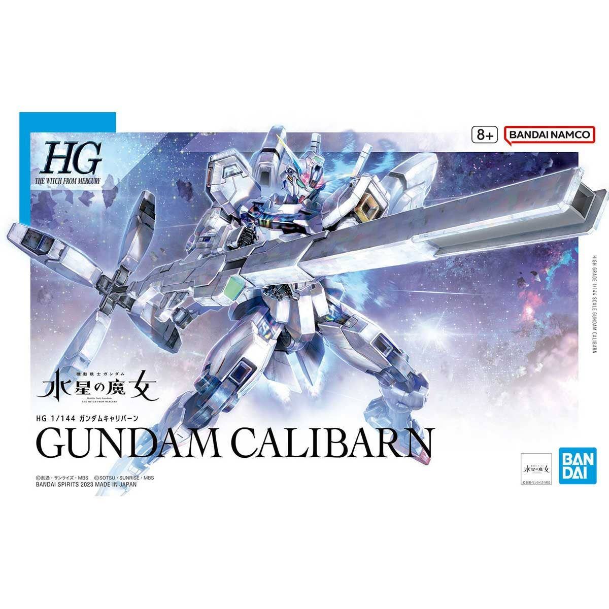 GUNDAM CALIBARN "THE WITCH FROM MERCURY", BANDAI SPIRITS HG 1/144