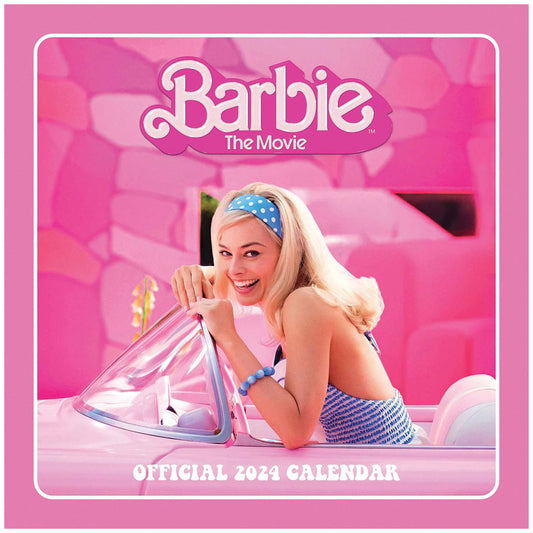 Barbie the Movie Calendar 2024