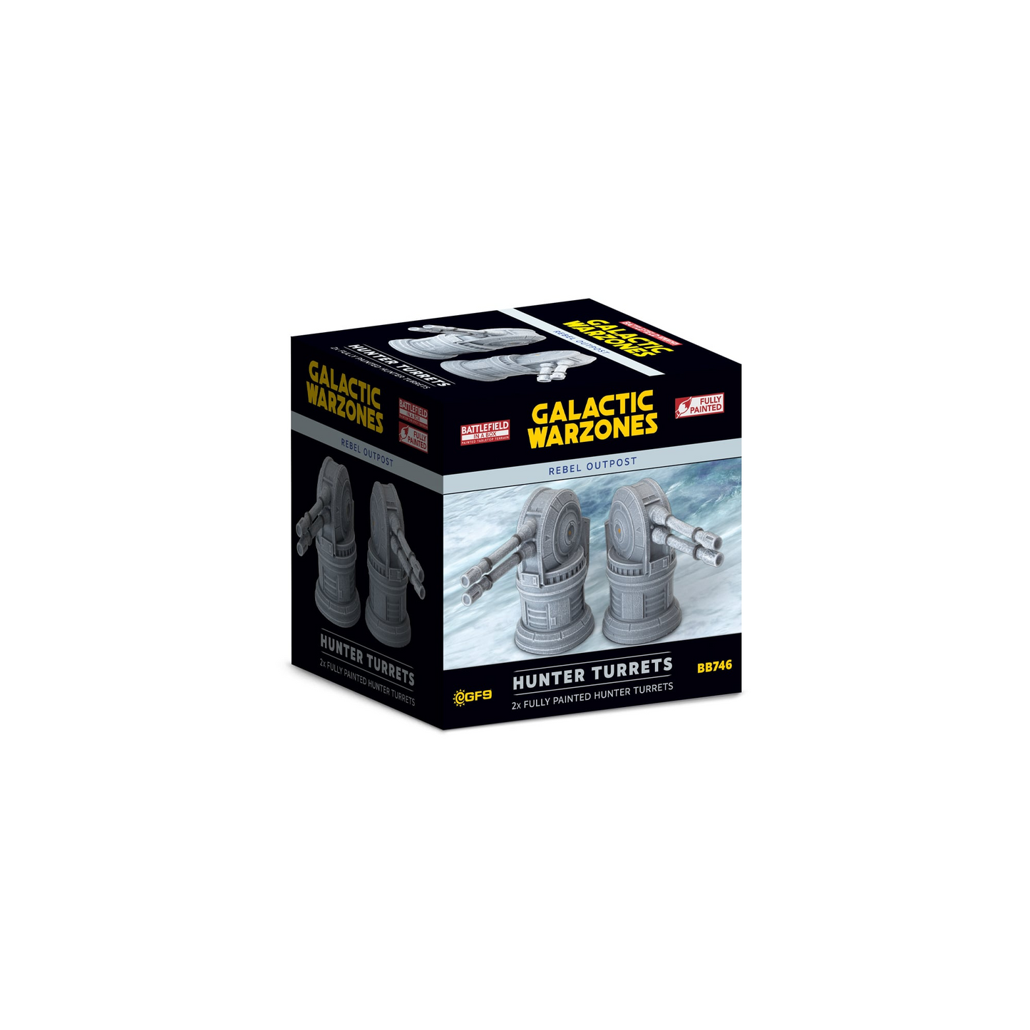 GALACTIC WARZONES REBEL OUTPOST: HUNTER TURRETS