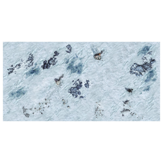 GALACTIC WARZONES REBEL OUTPOST GAMING MAT (6x3)