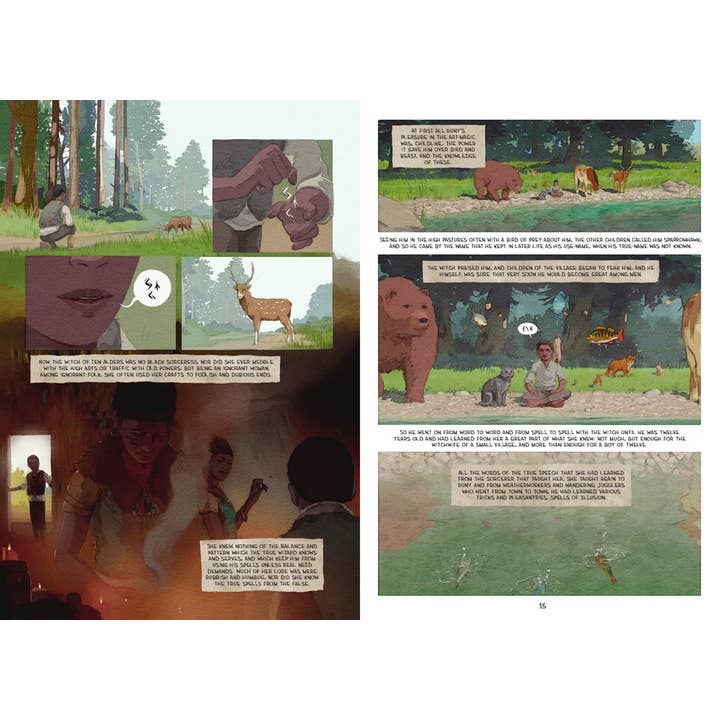 A WIZARD OF EARTHSEA GRAPHIC NOVEL BY URSULA K. LE GUIN AND ILLUSTRATED BY FRED FORDHAM