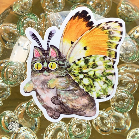 CATTERFLY STICKER