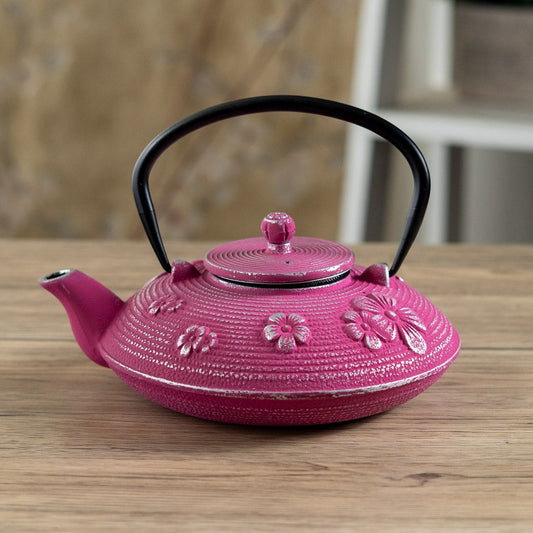 TETSUBIN TEAPOT (PINK CHERRY BLOSSOMS)