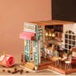 SIMON'S COFFEE HOUSE 3-D WOODEN MINIATURE KIT
