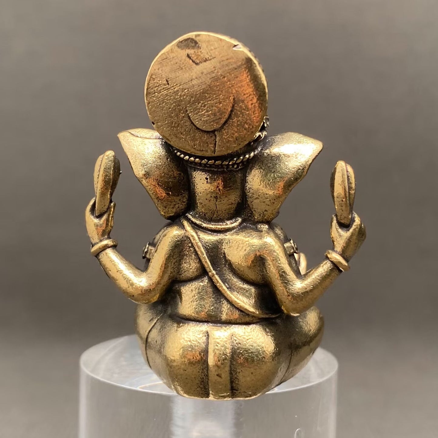 MINIATURE BRASS GANESHA