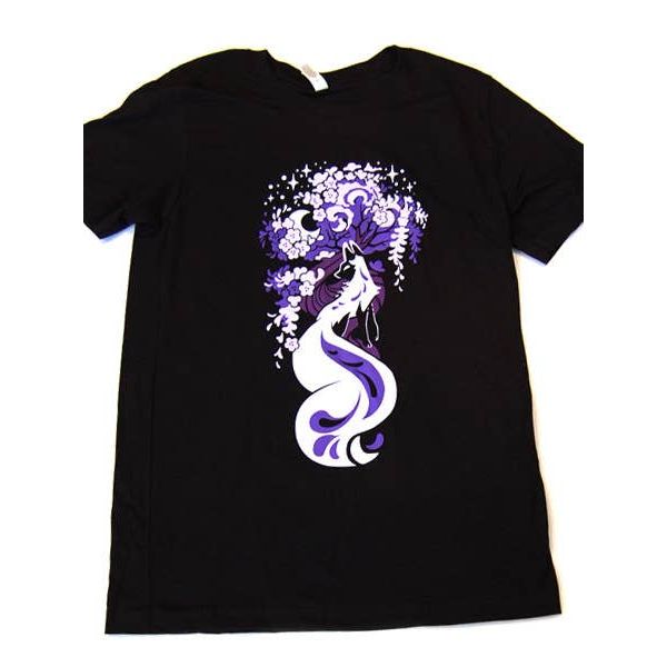ROSE MOON FOX T-SHIRT