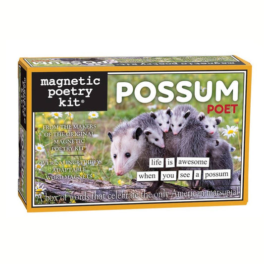 POSSUM POET MAGNETIC POETRY KIT