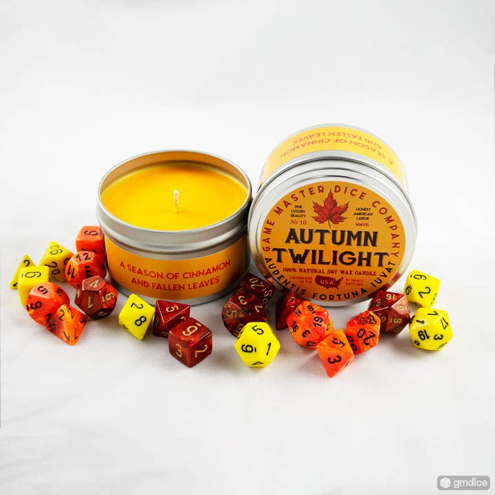 AUTUMN TWILIGHT 8oz GAMING CANDLE