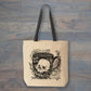 DEATH BEFORE DECAF TOTE BAG