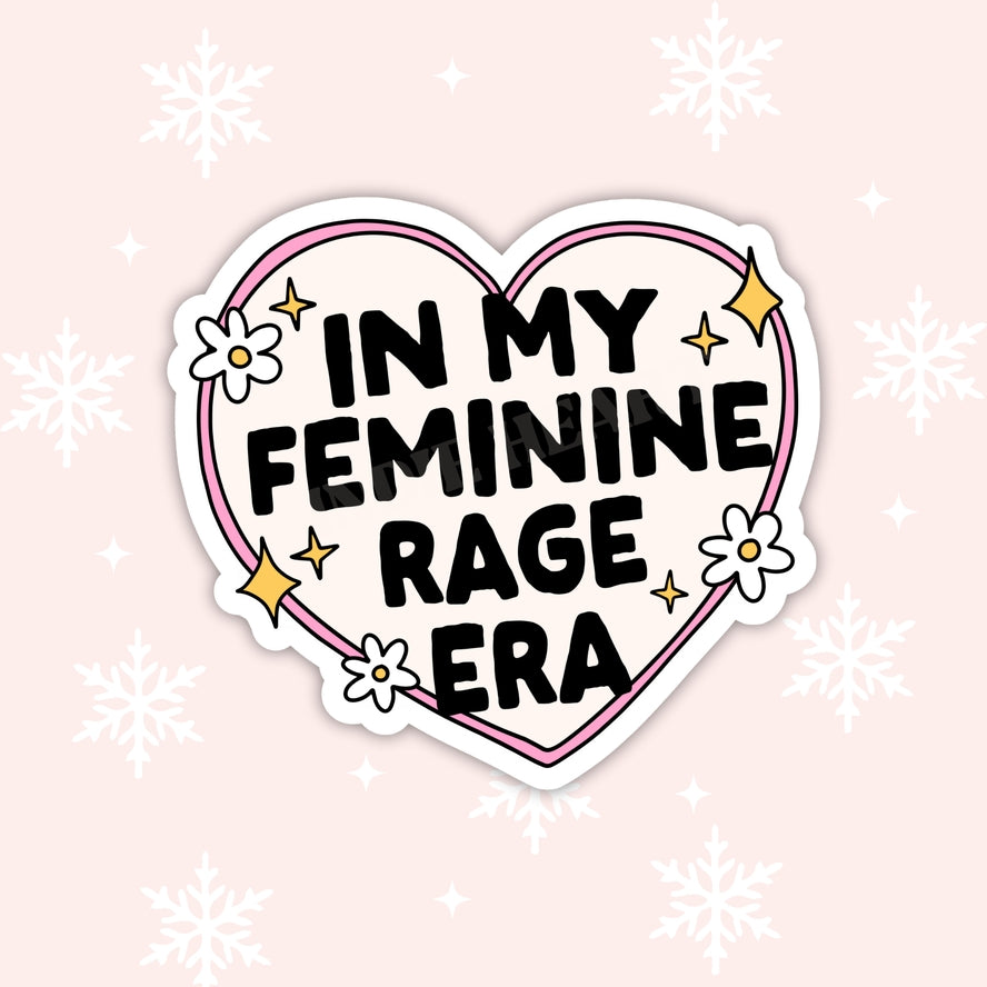 FEMININE RAGE ERA STICKER