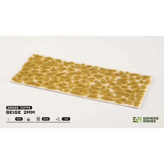 GAMERS GRASS 2MM BEIGE WILD
