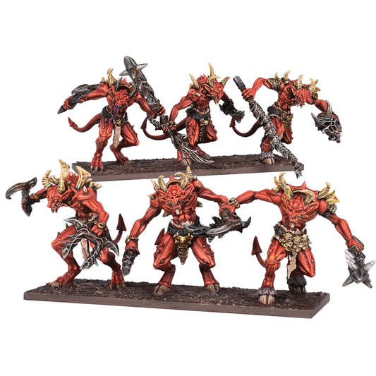 KINGS OF WAR FORCES OF THE ABYSS BERSERKER HORDE
