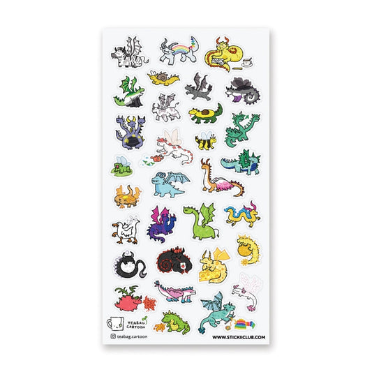 FIRED UP HYBRIDS STICKER SHEET
