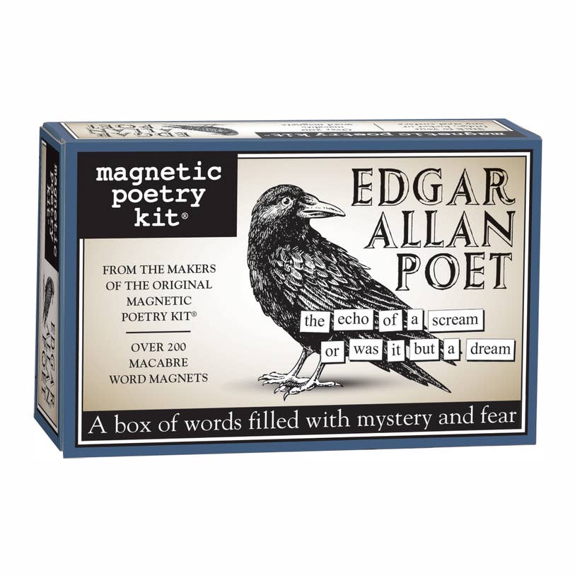 EDGAR ALLEN POET MAGNETIC POETRY KIT