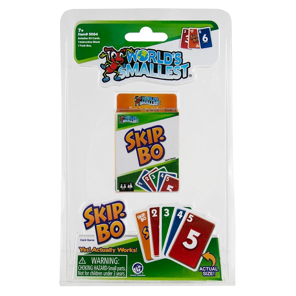 WORLD'S SMALLEST SKIPBO