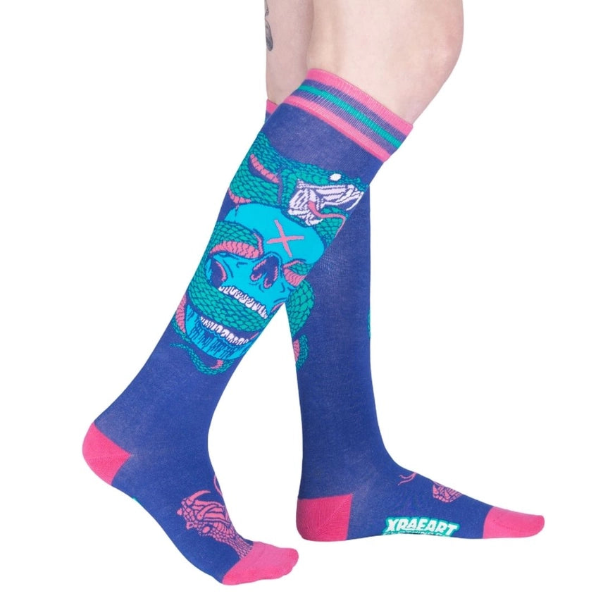 GUTTER MAGICK KNEE HIGH SOCKS BY FOOTCLOTHING