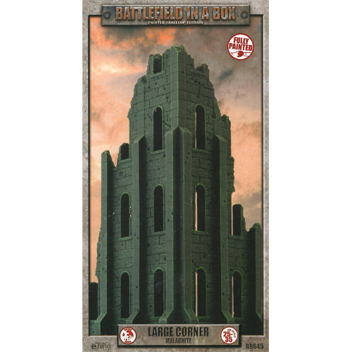 GOTHIC LARGE CORNER MALACHITE