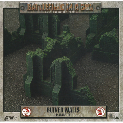 GOTHIC RUINED WALLS MALACHITE