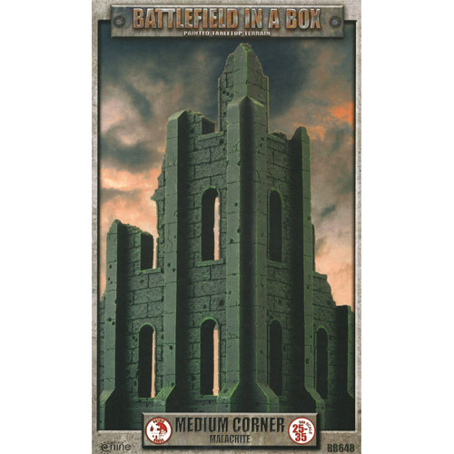 GOTHIC MEDIUM CORNER MALACHITE