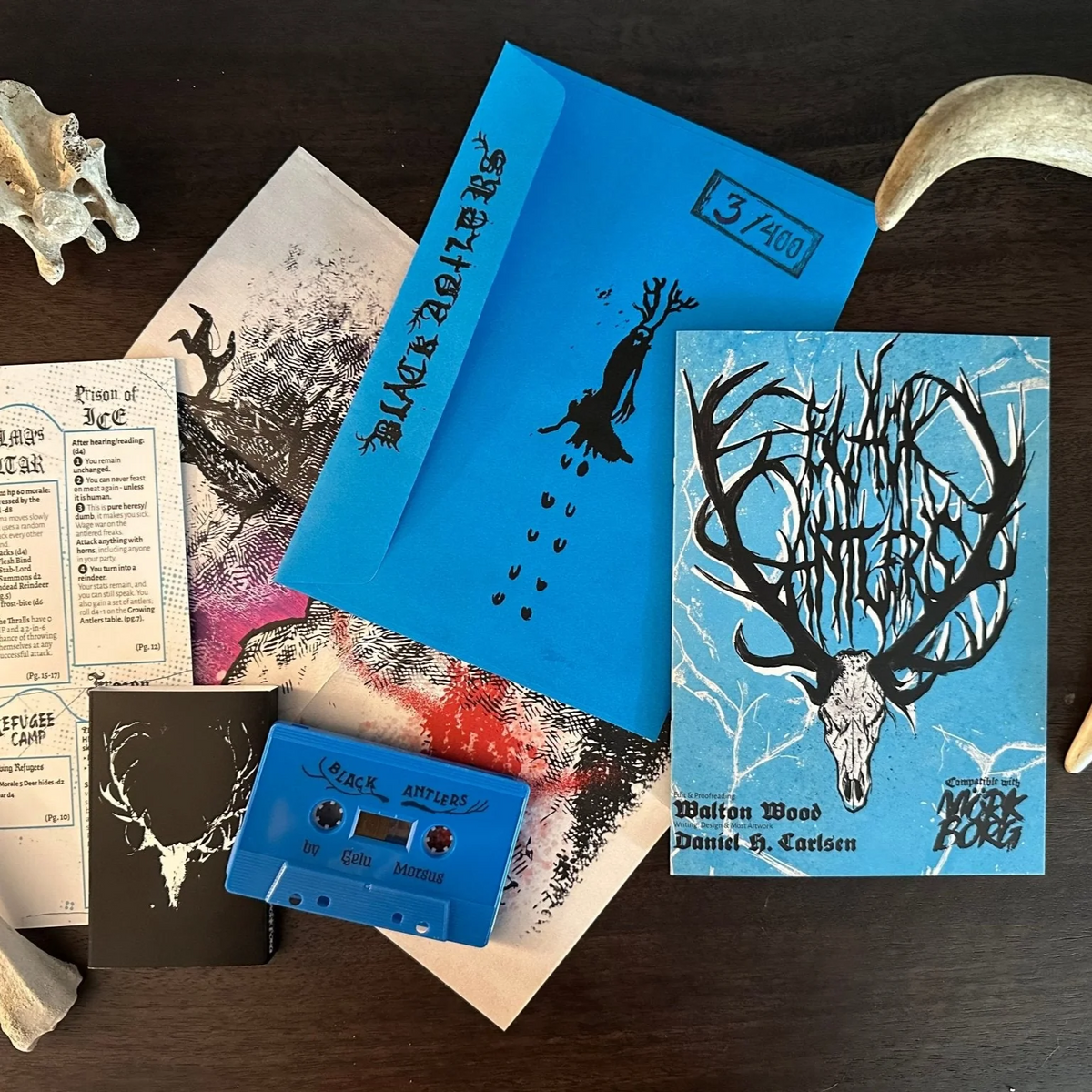BLACK ANTLERS BUNDLE (MORK BORG)