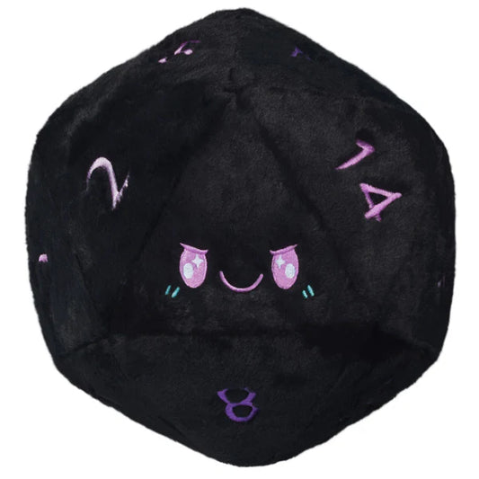 SQUISHABLE BLACK D20 DICE