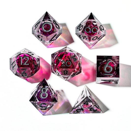 DISPEL BLOODMOON LIQUID CORE 7PC DICE SET