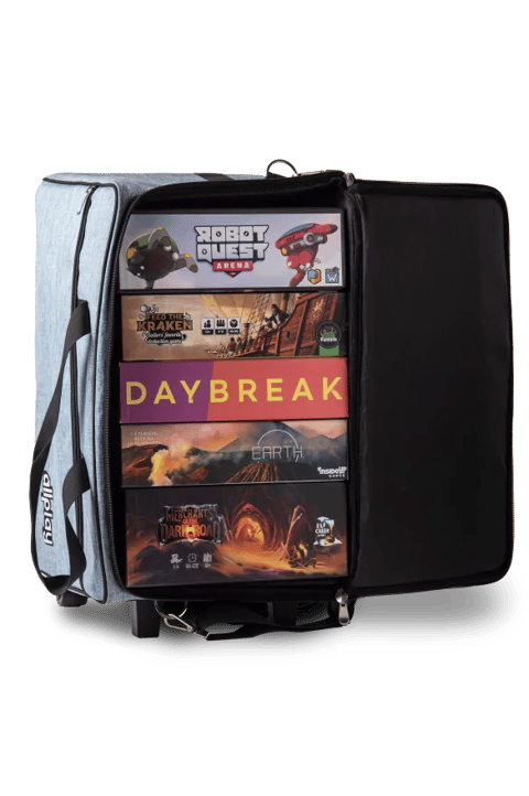PREMIUM ROLLING BOARD GAME BAG ROYAL BLUE