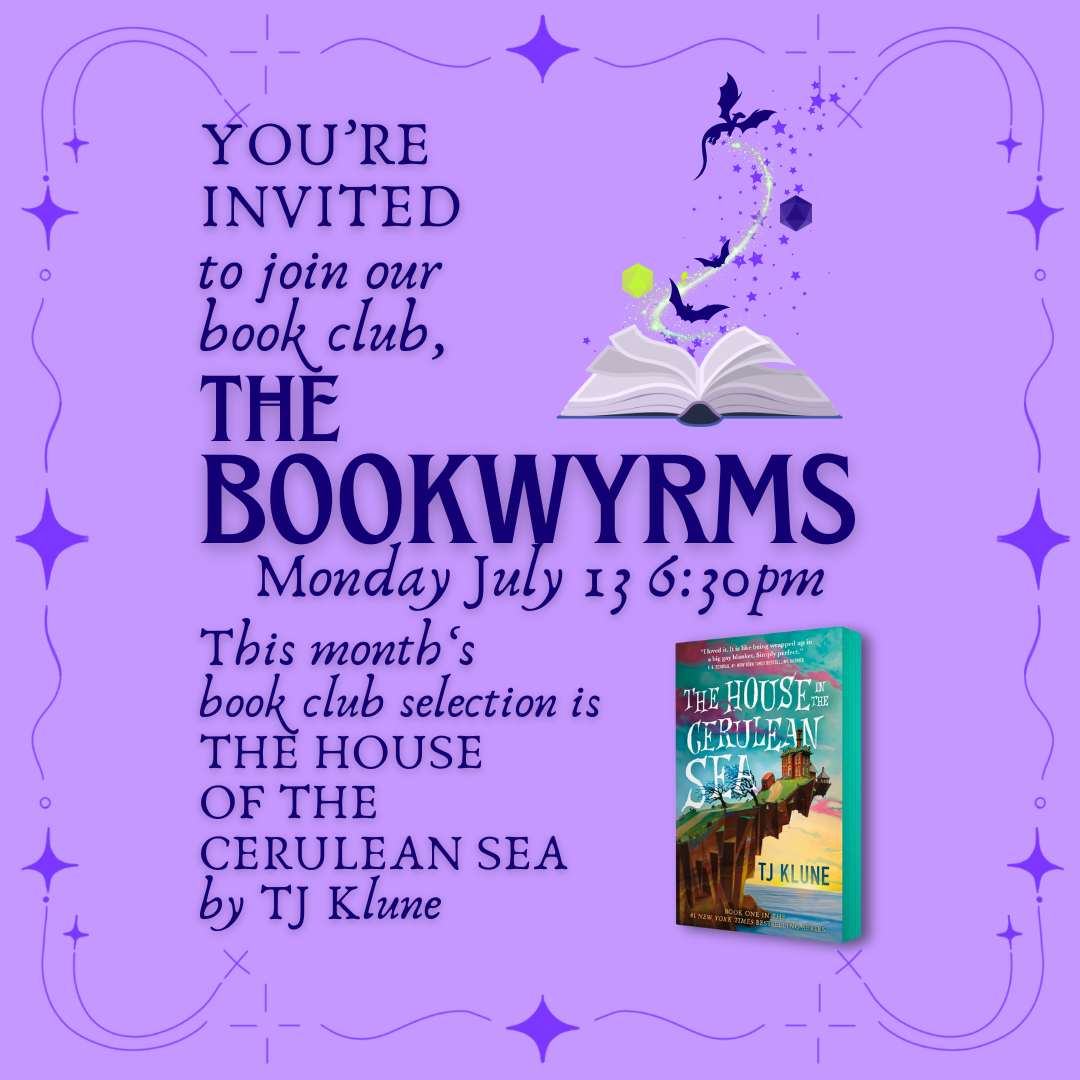 BOOKWYRMS BOOK CLUB - THE HOUSE IN THE CERULEAN SEA (July 13, 2026)