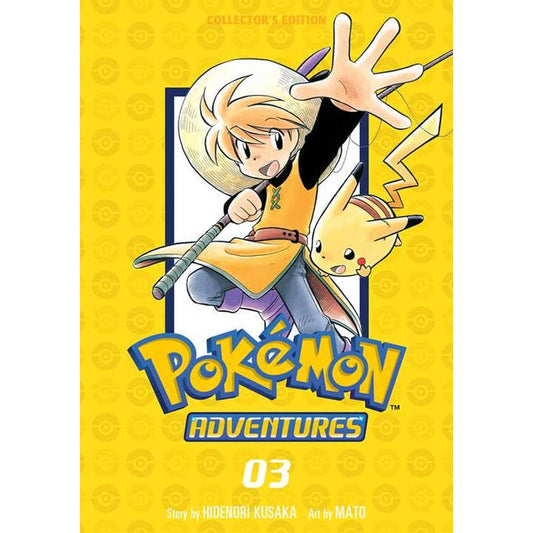 POKEMON ADVENTURES 03 (MANGA) BY HIDENORI KUSAKA & ART BY MATO