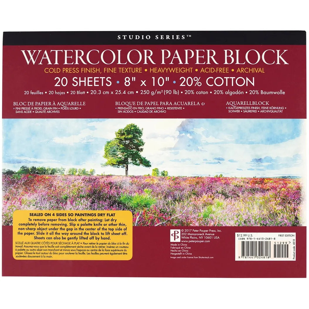 WATERCOLOR PAPER BLOCK