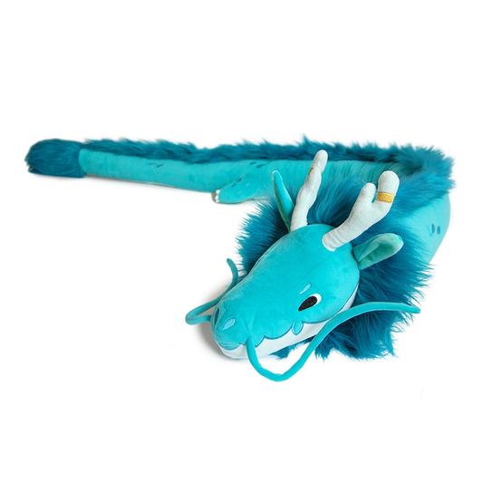RAIN DRAGON 6FT LONG GIANT PLUSH