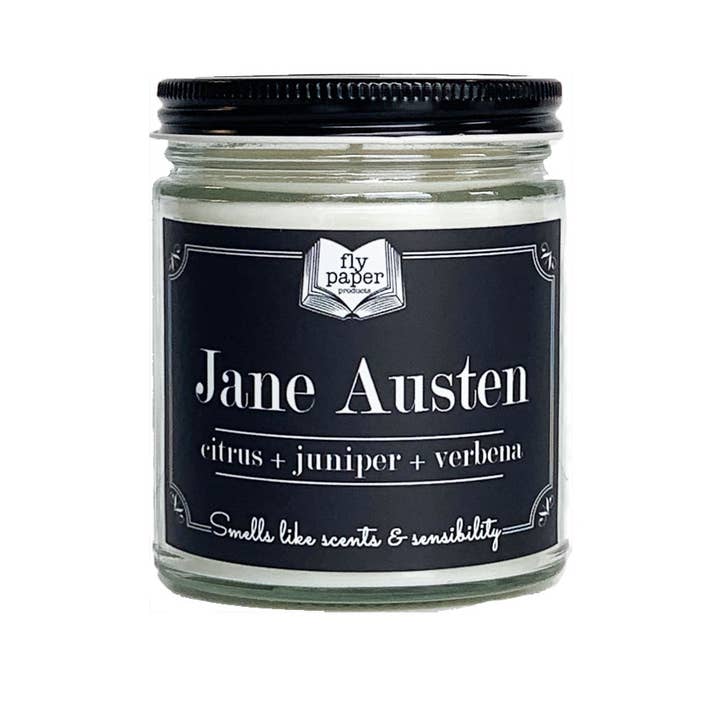 JANE AUSTEN CITRUS JUNIPER VERBENA JAR CANDLE