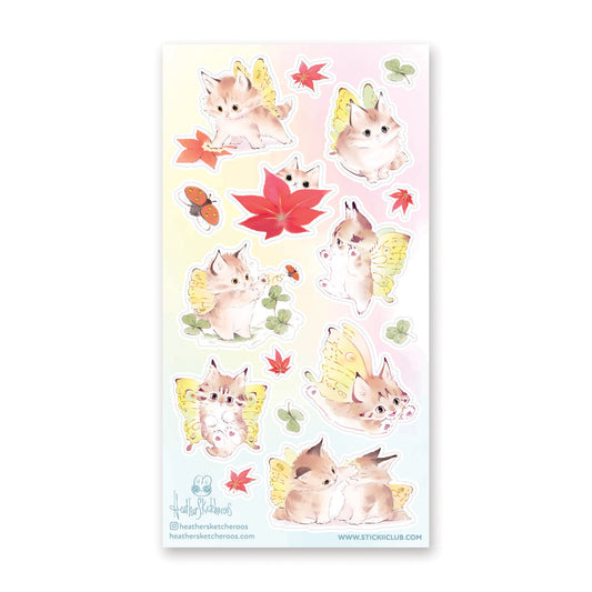 KITTERFLIES STICKER SHEET