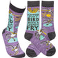 HAPPIER THAN A BIRD WITH A FRENCH FRY SOCKS
