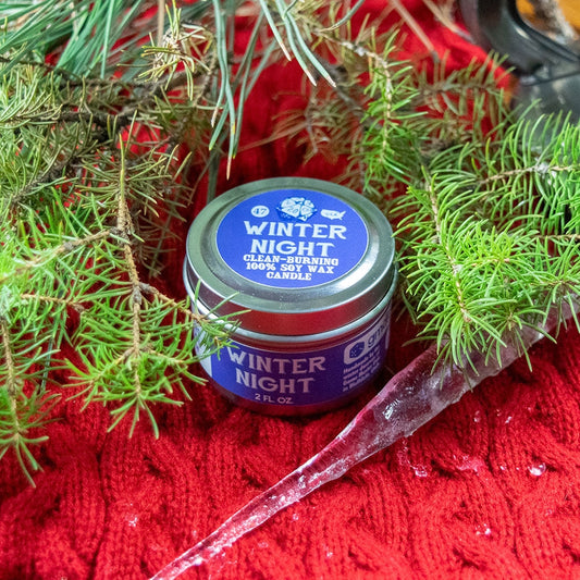 WINTER NIGHT 2oz GAMING CANDLE