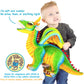 PERCY A LARGE COLORFUL DRAGON PLUSH
