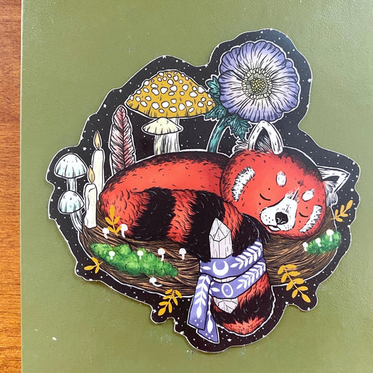 MAGIC RED PANDA STICKER