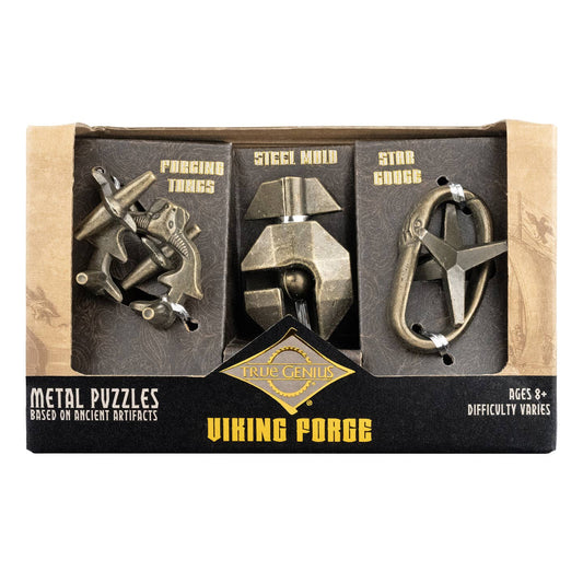 TRUE GENIUS - VIKING FORGE 3 PUZZLE SET