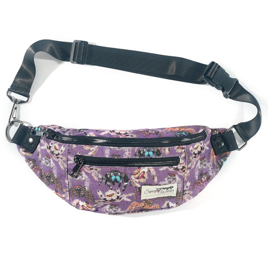 JUMPING SPIDERS HIP BAG FANNY PACK