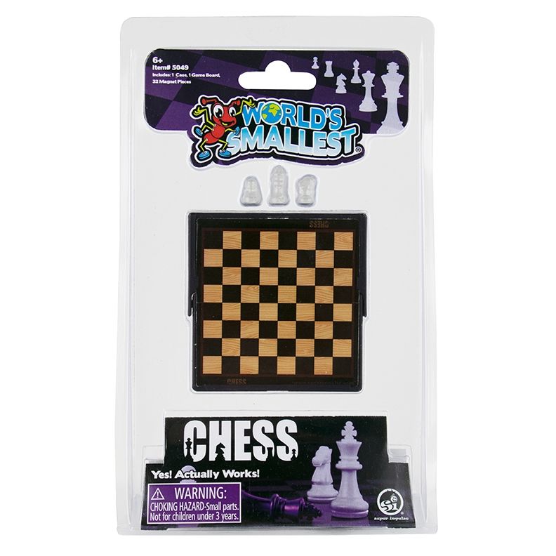 WORLD'S SMALLEST CHESS GAME