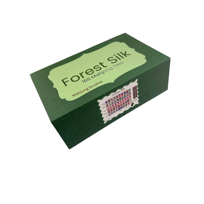 AMERICAN MAHJONG TILE SET: FOREST SILK