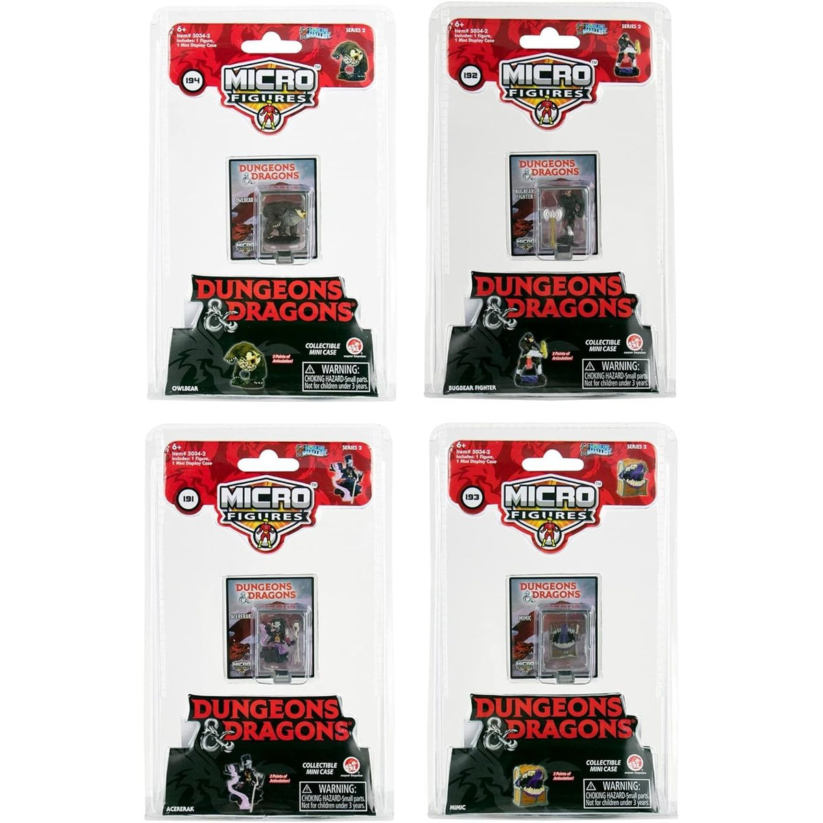 WORLD'S SMALLEST D&D MICRO FIGURES S2