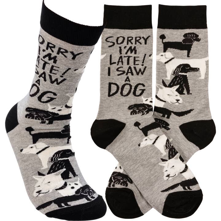 SAW A DOG SOCKS