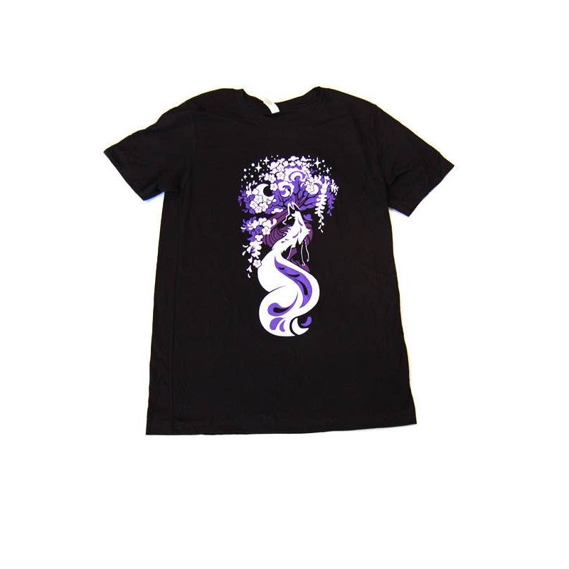 ROSE MOON FOX T-SHIRT
