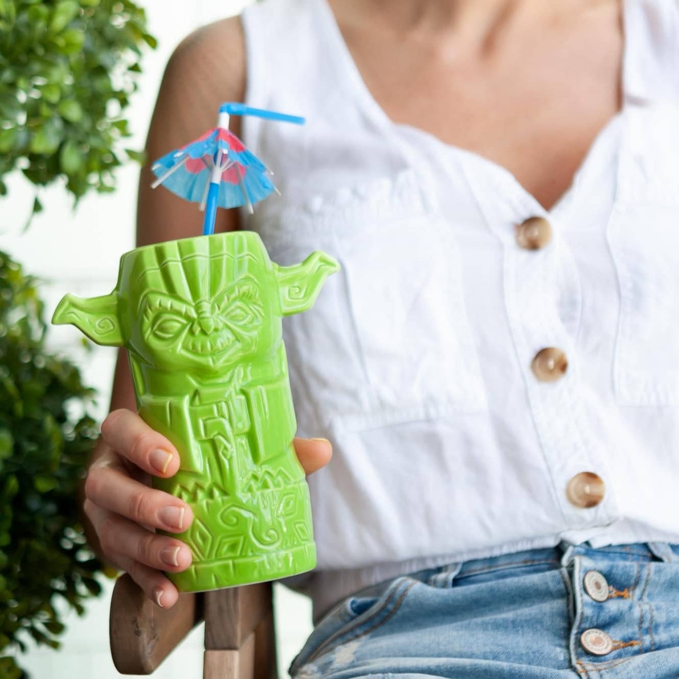 STAR WARS YODA TIKI MUG BY GEEKI TIKIS