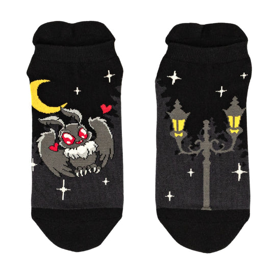 CUTE MOTHMAN SOCKS BY FOOTCLOTHES