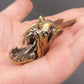 MINIATURE BRASS ANGLER FISH